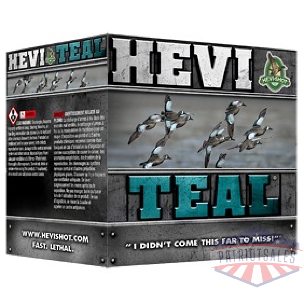 Hevihs60006_1. Jpg - hevi teal 12ga 3" #6 25/250 - hevihs60006 1