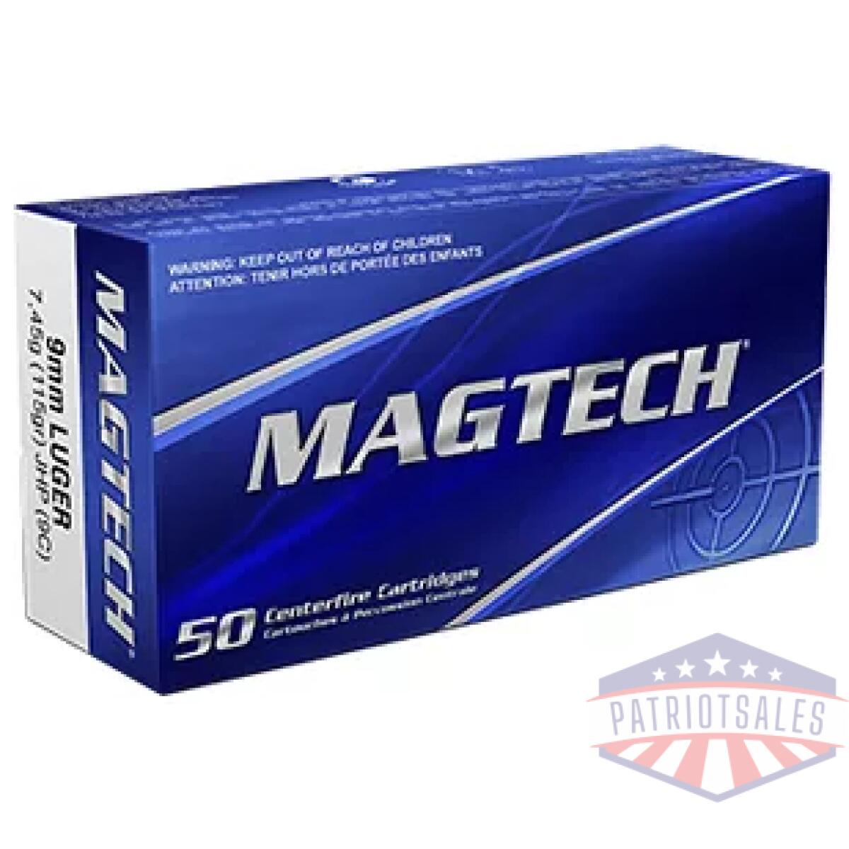 Mt9c-bx_1. Webp - magtech 9mm 115gr jhp 50/1000 - mt9c bx 1