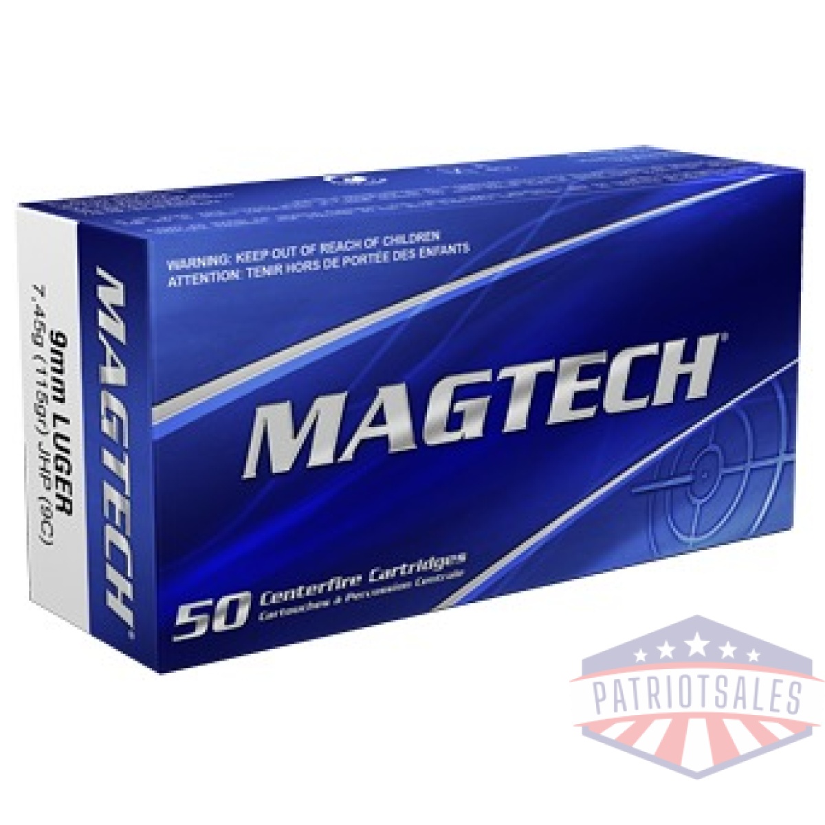 Mt9c_1. Jpg - magtech 9mm 115gr jhp 50/1000 - mt9c 1