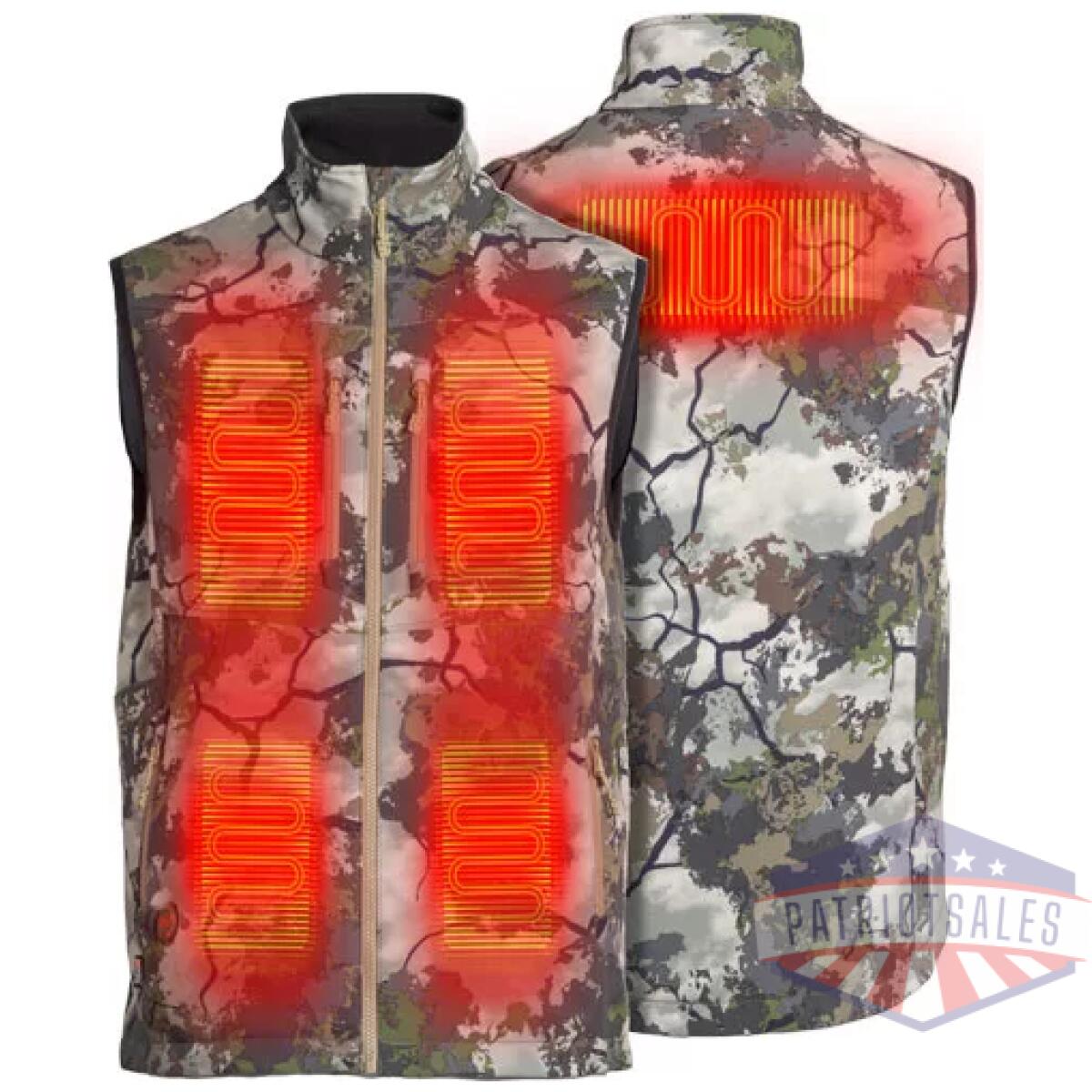 Mwmv22450423_heat. Webp - mobile warming men's kcx kings - terrain heated vest large - mwmv22450423 heat