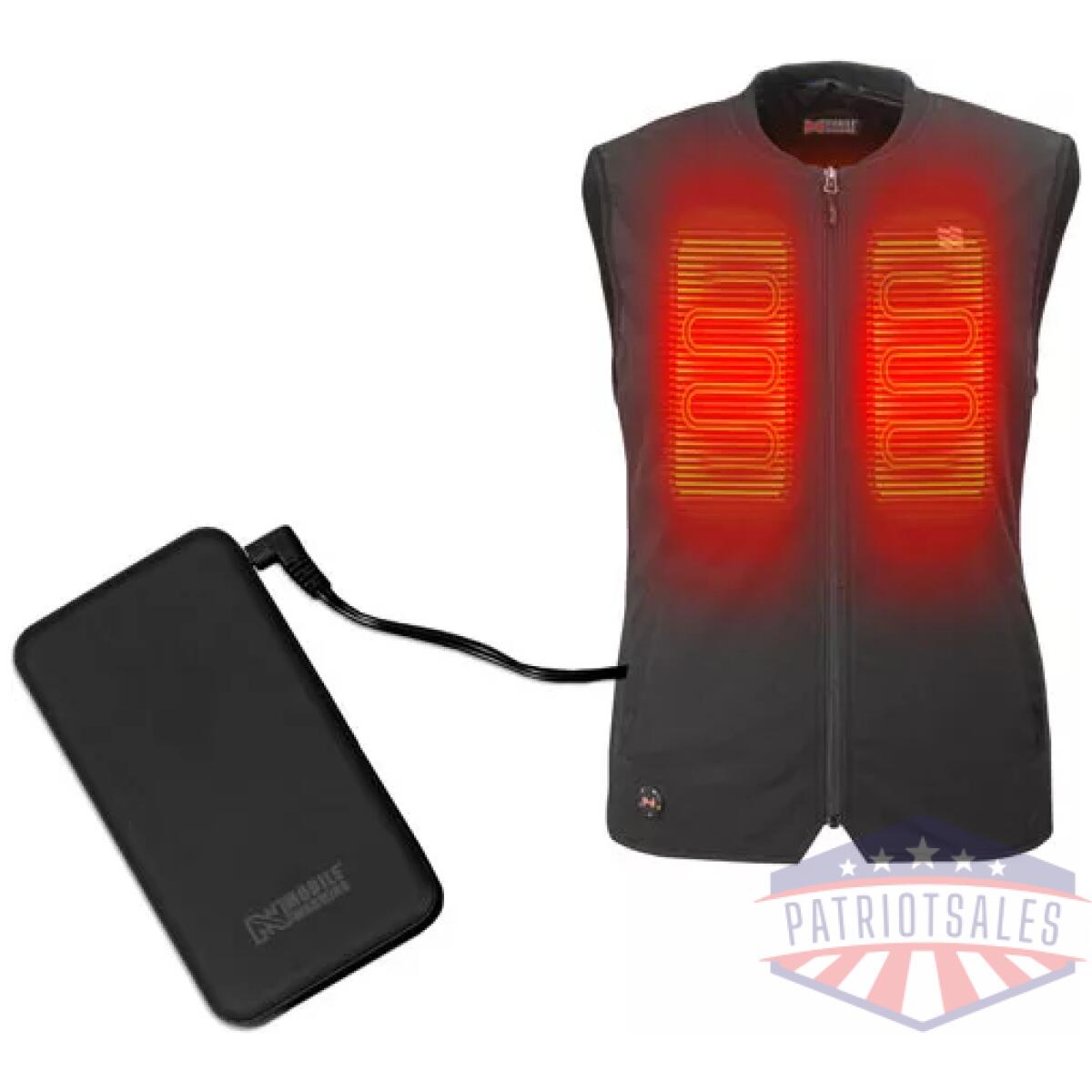 Mwuv07010620_heat. Webp - mobile warming unisex peak - vest black xx-large - mwuv07010620 heat