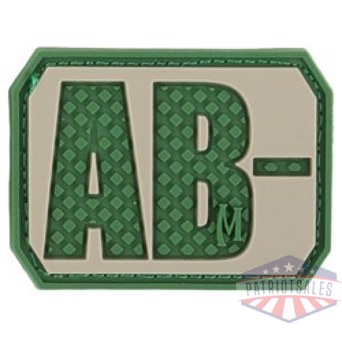 Mxp-pvcpatch-btabna. Jpg - blood type morale patch - mxp pvcpatch btabna