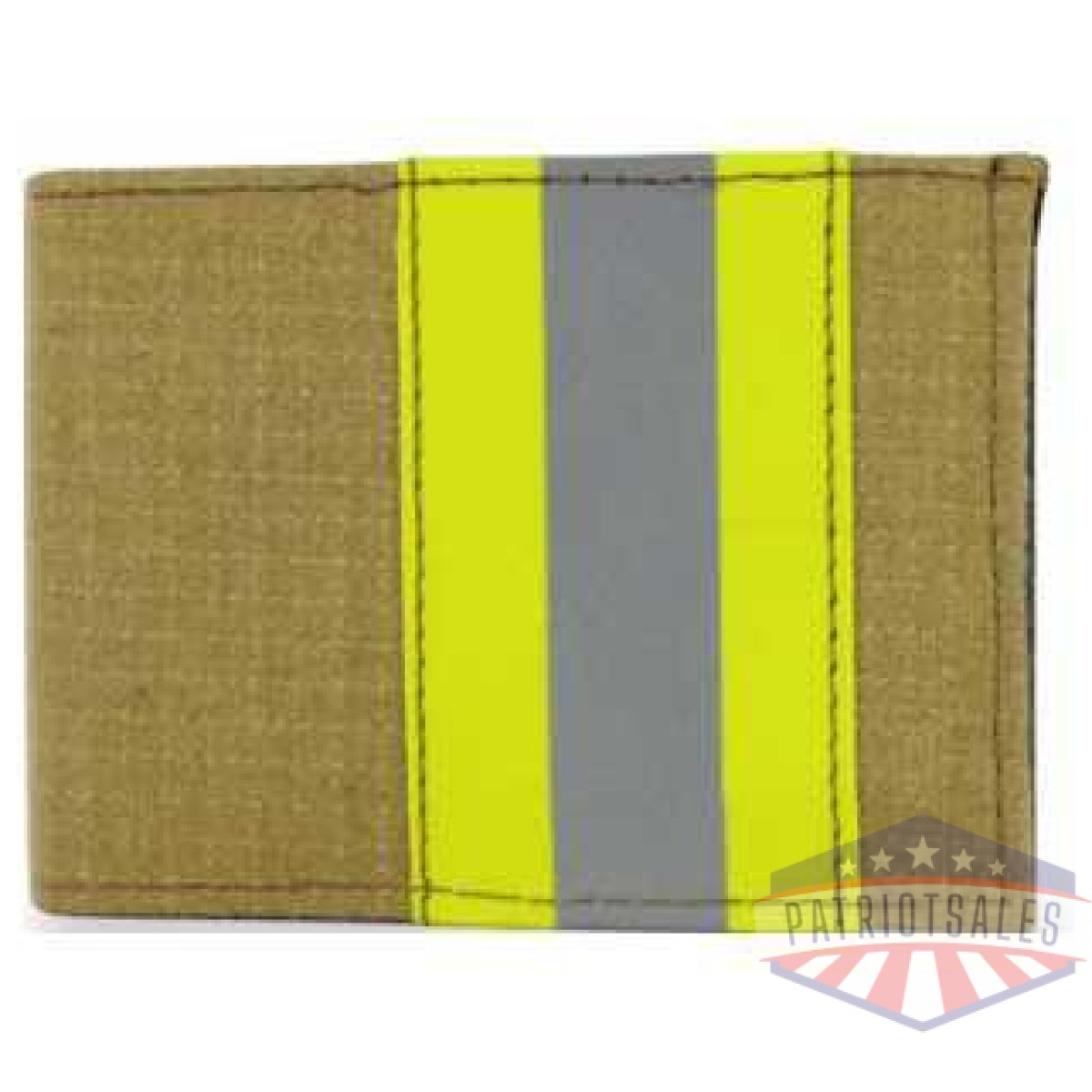 Pft-107-ff-gy. Jpg - firefighter gold matrix bifold cc wallet - 3. 50''x4. 50'' - pft 107 ff gy