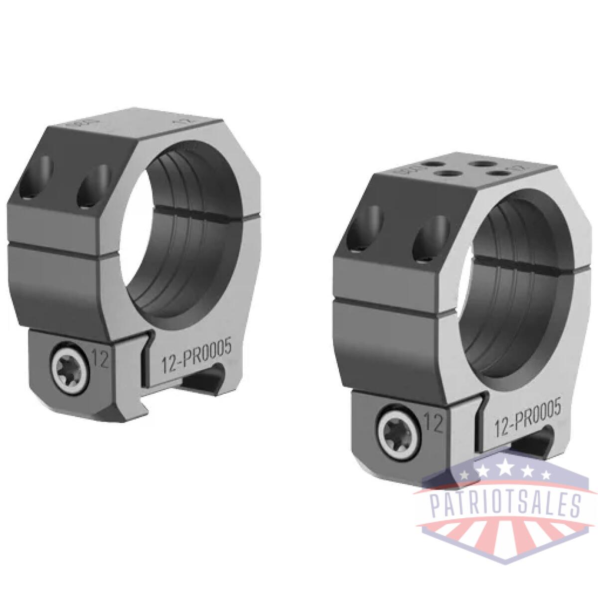 Pr0005_1. Webp - audere scope rings psr 30mm - low black - pr0005 1