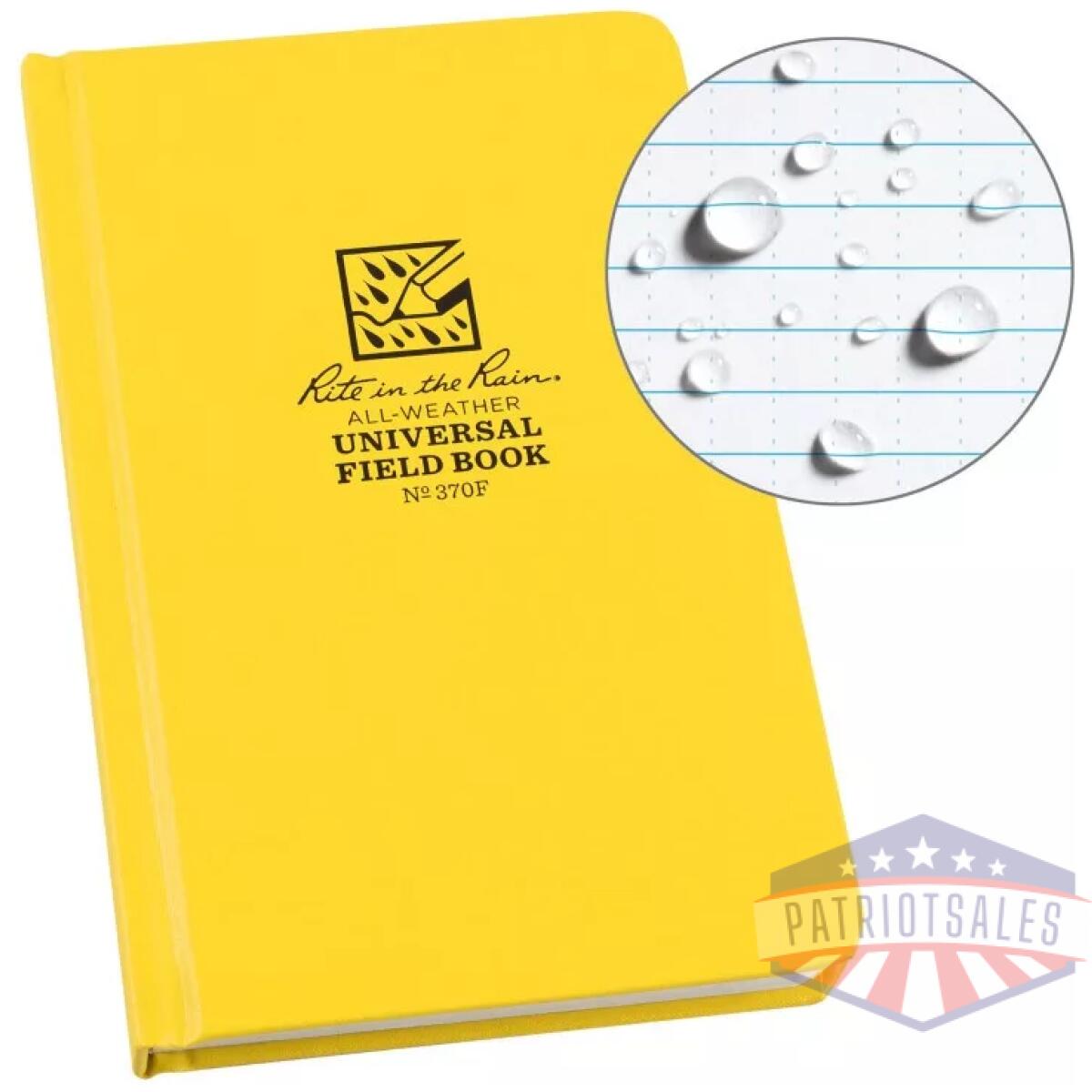 Rir-370f. Webp - fabrikoid universal hard cover book - 4. 75 x 7. 5 yellow - rir 370f