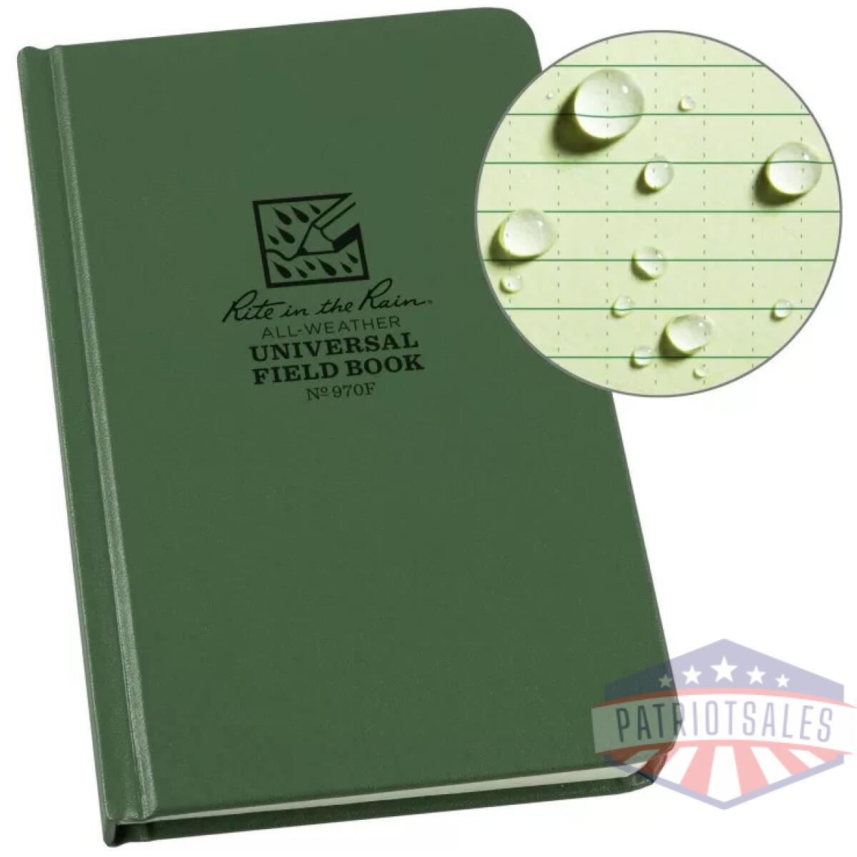 Rir-970f. Webp - fabrikoid universal bound book - 4. 75 x 7. 5 - green - rir 970f