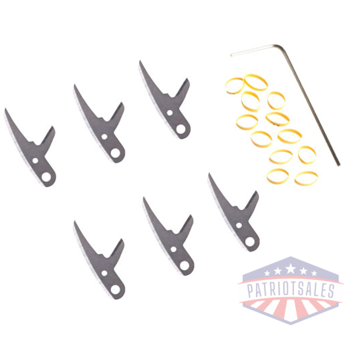 Swh00265. Jpg - swhacker replacement blades - levi morgan 2-bld 100gr curved - swh00265