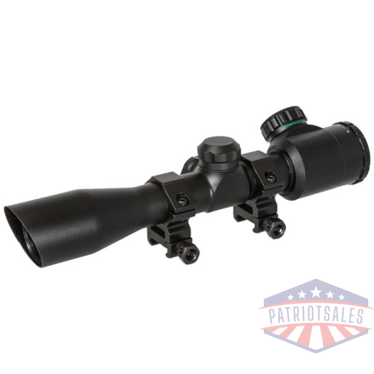 Tg8504b3. Jpg - truglo crossbow scope 4x32 - black with rings - tg8504b3