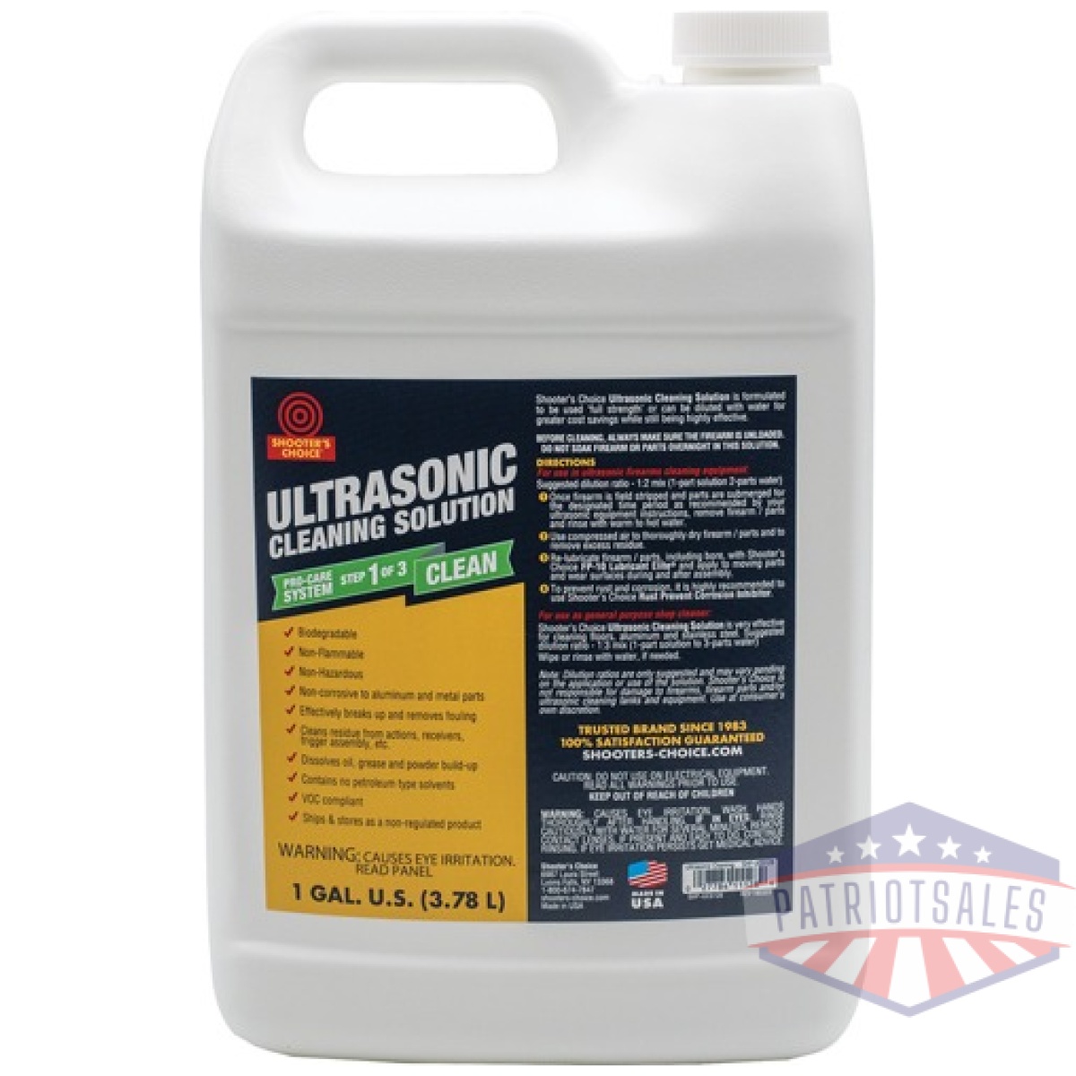 Ucs128. Jpg - shooters choice ultrasonic - cleaning solution 1-gallon - ucs128