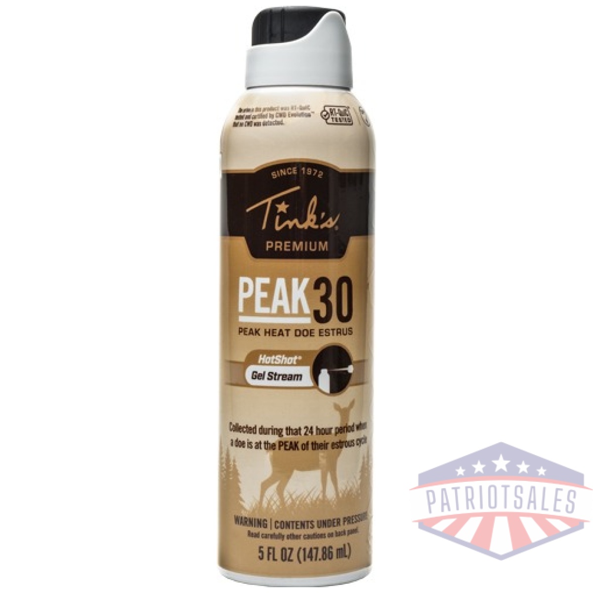 W6264. Jpg - tinks peak30 premium deer lure - estrus gel stream 5oz. - w6264