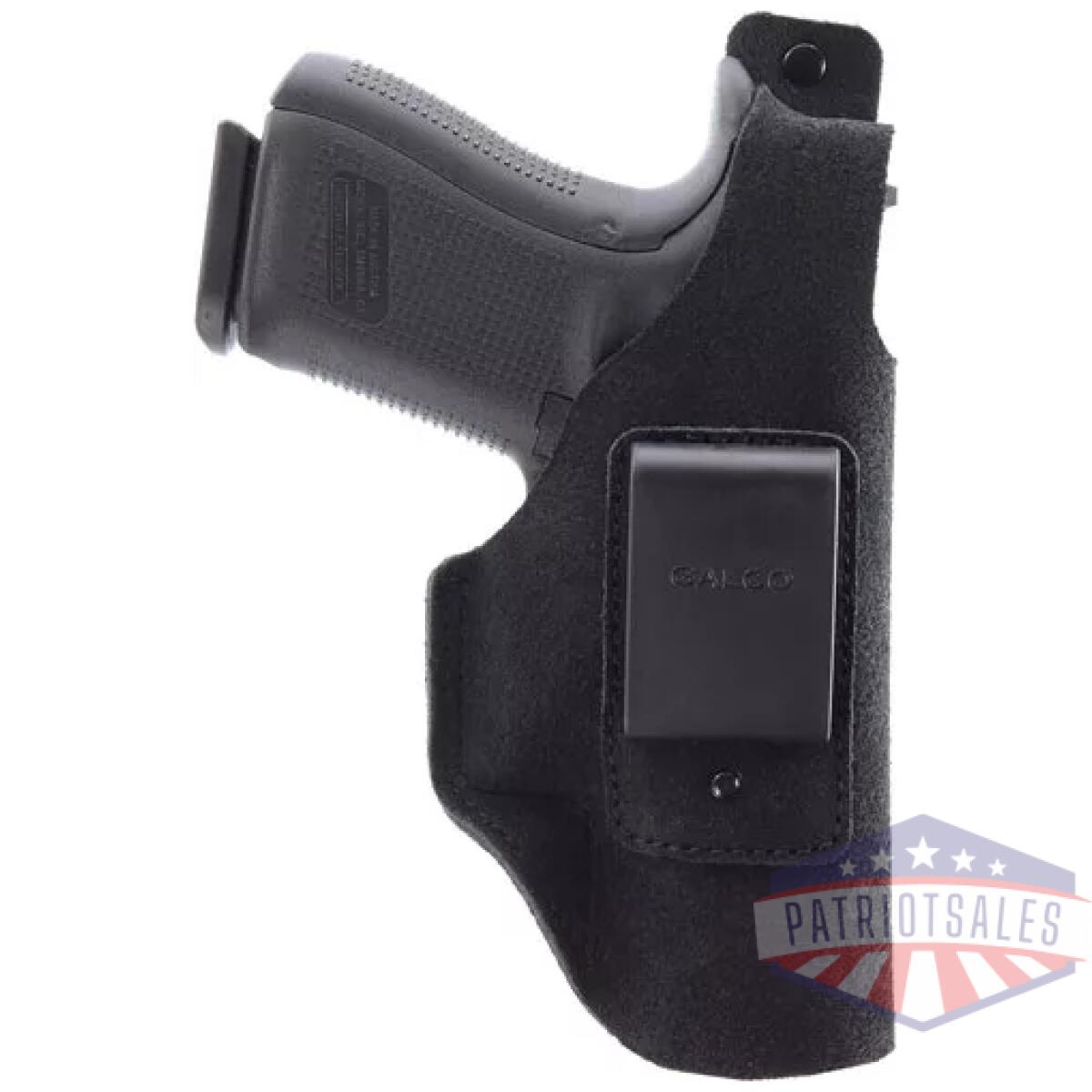 Wb286b-1. Webp - galco waistband itp holster - rh lthr fits glock 26/27 blk - wb286b 1