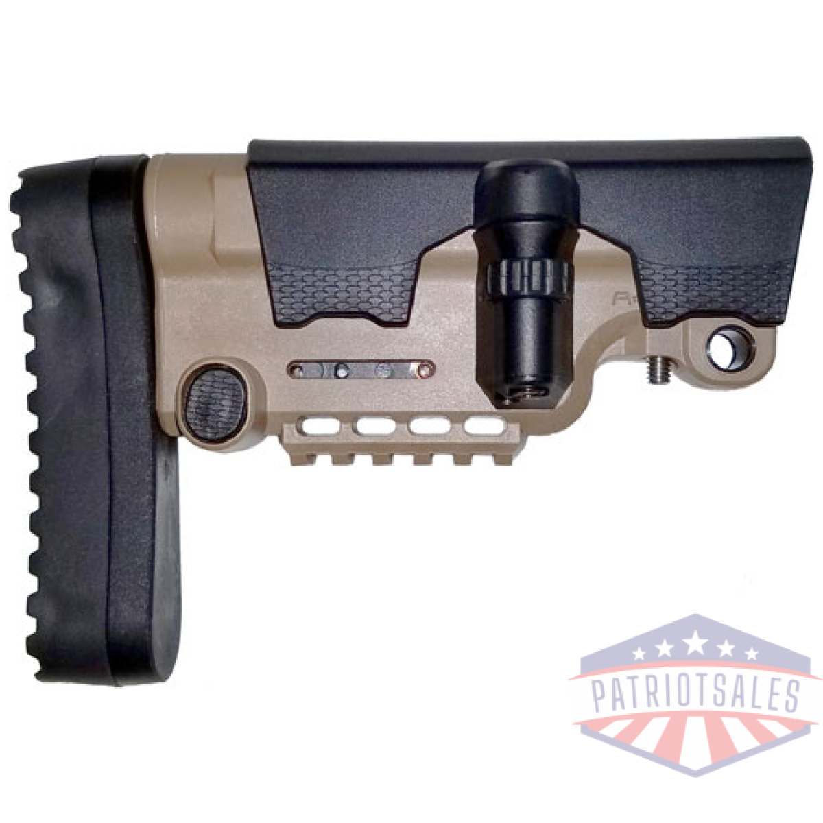 Zabaussxde_1. Jpg - ab arms urban sniper stock x - flat dark earth - zabaussxde 1