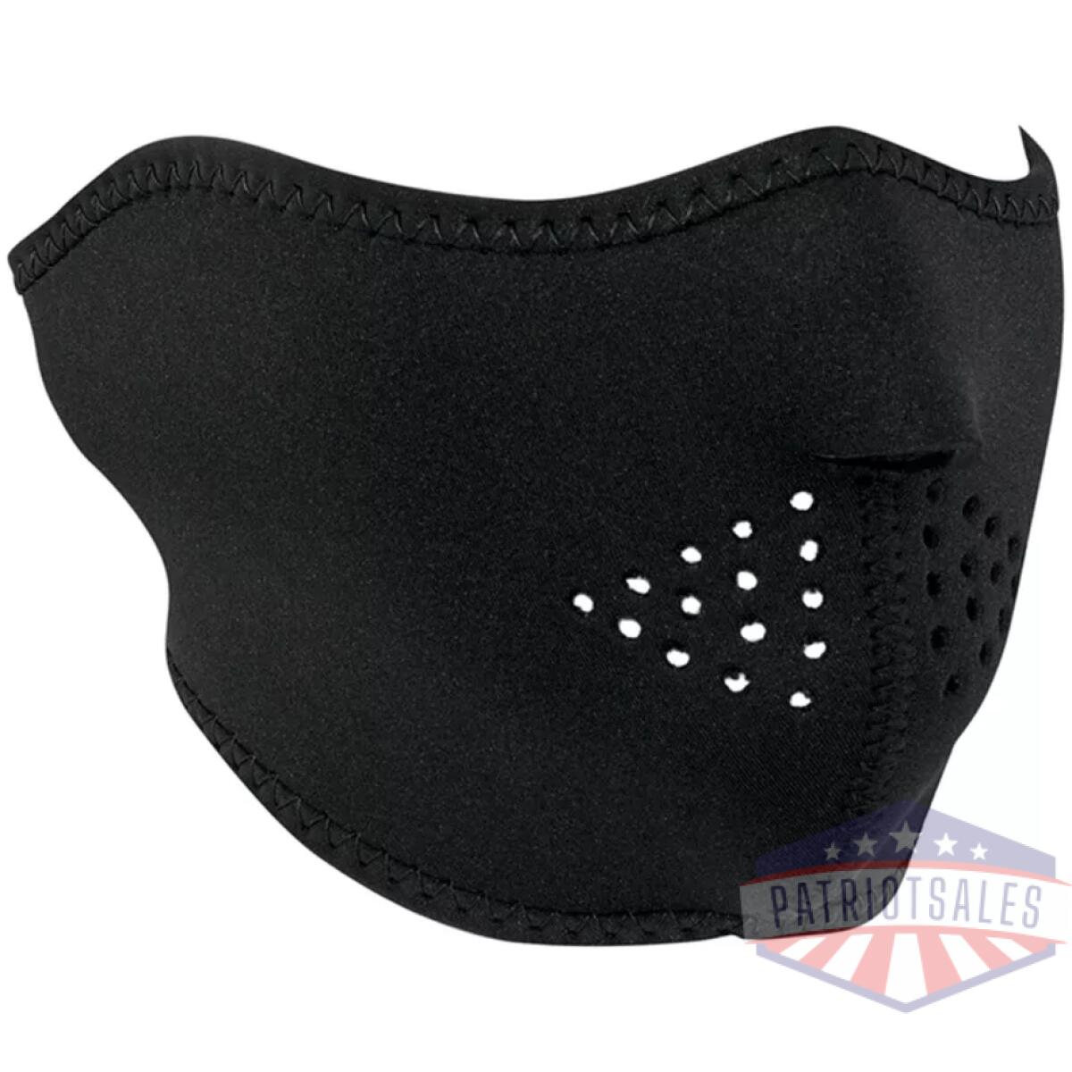 Zan-wnfm114h. Webp - neoprene half face mask - zan wnfm114h