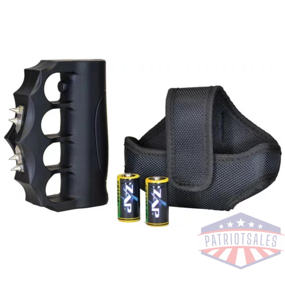 Zapbk950e_1. Webp - psp zap stun gun blast knuckle - extreme 950000 volts black - zapbk950e 1