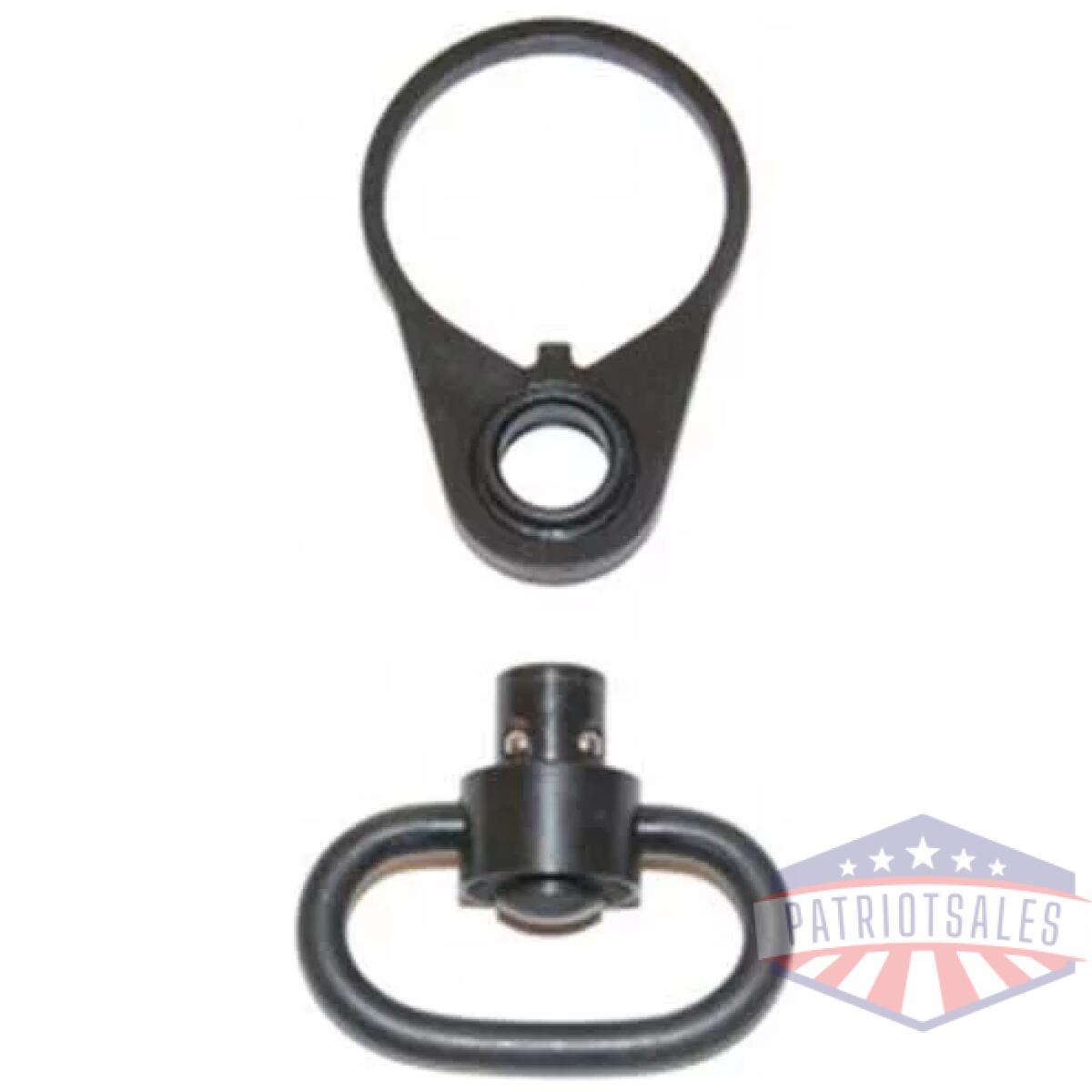 Zqdeggswivel. Webp - guntec qd single point sling - adapter w/qd swivel black - zqdeggswivel