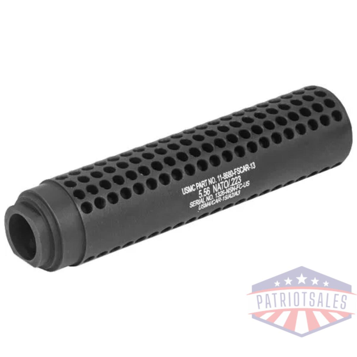 Zsocom-1. Webp - guntec ar15 fake suppressor - socom style 1/2x28 tpi black - zsocom 1