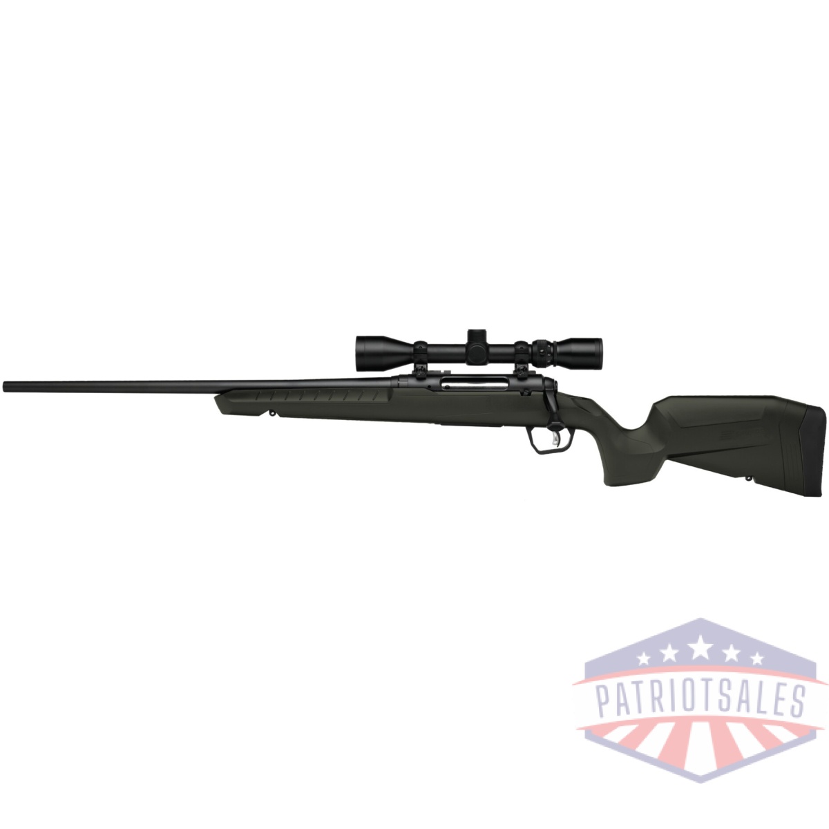 Axis2xpgreenld91f-1. Jpg - savage arms axis 2 350leg bl/grn pkg lh - axis2xpgreenld91f 1