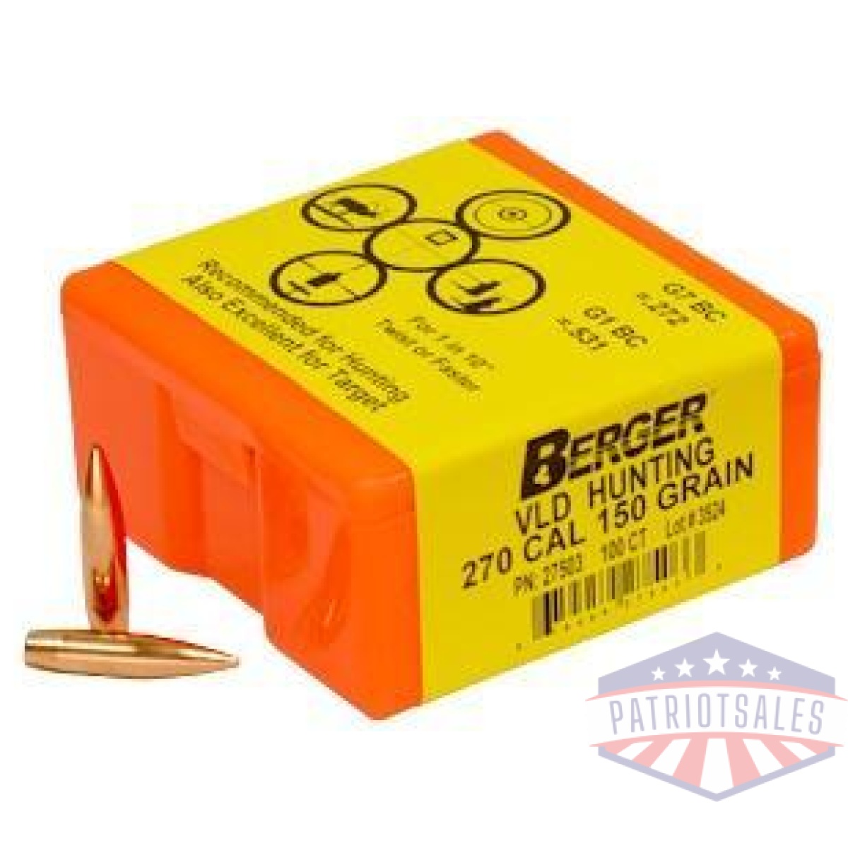 Https3a2f2fmedia. Chattanoogashooting. Com2fimages2fproduct2fbb275032fbb27503. Jpg - berger match grade hunting bullets. 270 cal. 277" 150 gr vld hunter 100/box - https3a2f2fmedia. Chattanoogashooting. Com2fimages2fproduct2fbb275032fbb27503