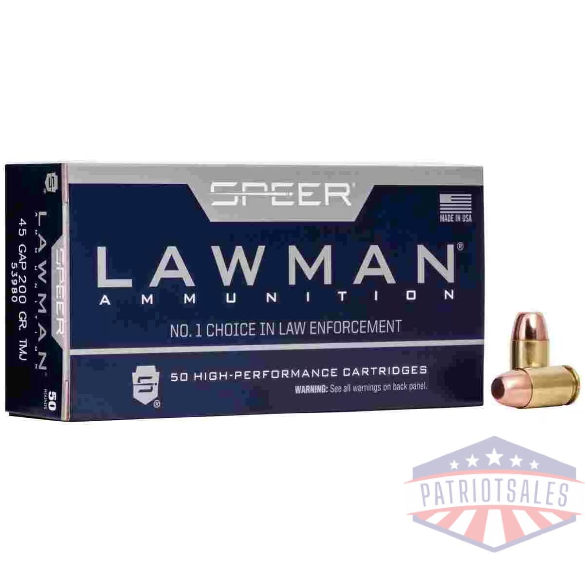 Https3a2f2fmedia. Chattanoogashooting. Com2fimages2fproduct2fcc539802fcc53980_1. Webp - speer lawman handgun ammunition. 45 gap 200 gr tmj 990 fps 50/box - https3a2f2fmedia. Chattanoogashooting. Com2fimages2fproduct2fcc539802fcc53980 1