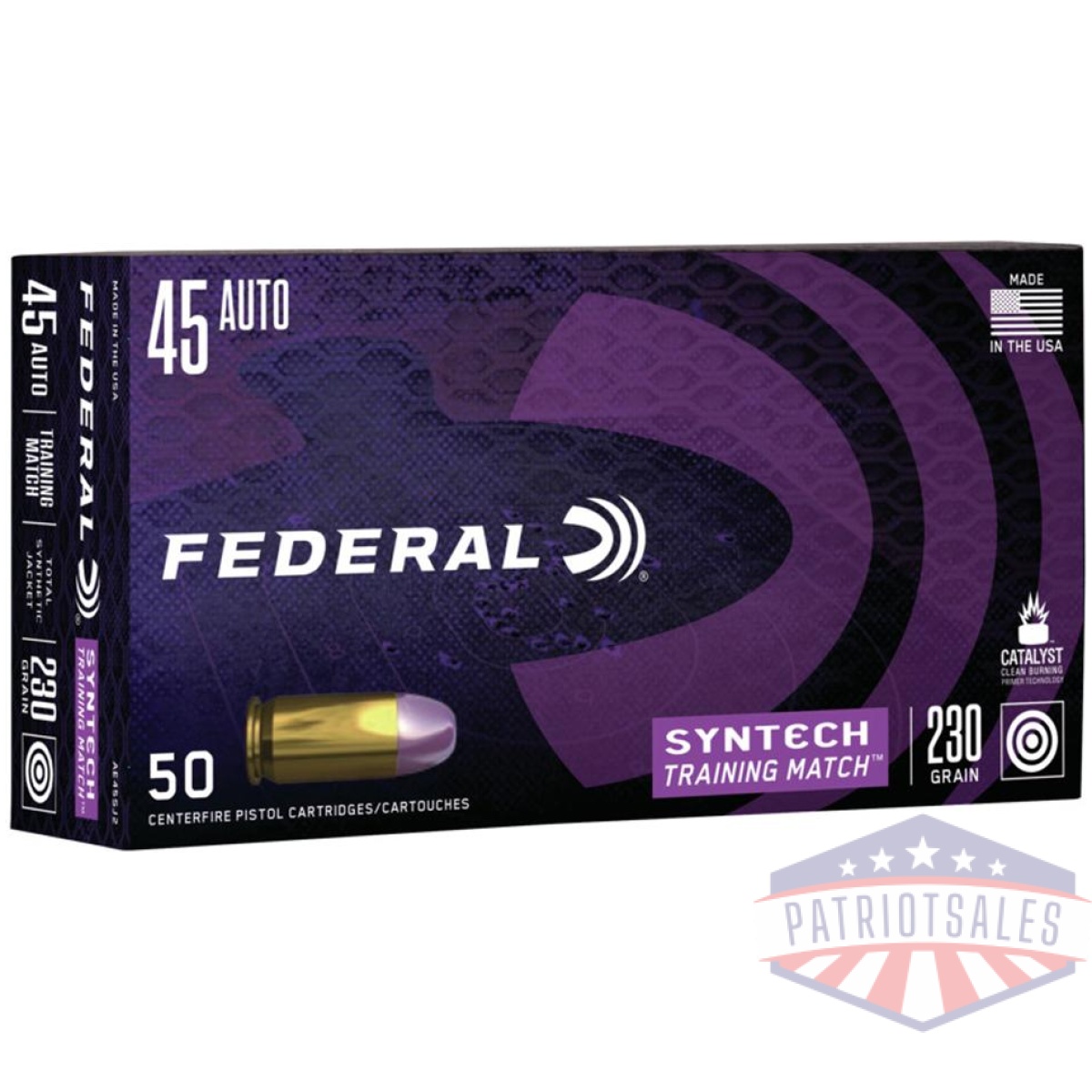 Https3a2f2fmedia. Chattanoogashooting. Com2fimages2fproduct2ffaae45sj22ffaae45sj2_1. Jpg - federal syntech training handgun ammunition. 45 acp 230 gr tsj 890 fps 50/ct - https3a2f2fmedia. Chattanoogashooting. Com2fimages2fproduct2ffaae45sj22ffaae45sj2 1