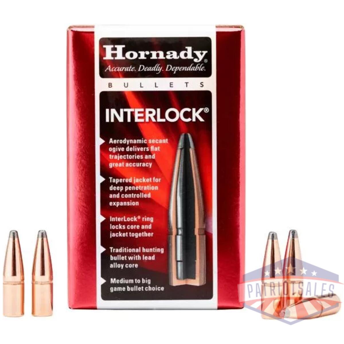 Https3a2f2fmedia. Chattanoogashooting. Com2fimages2fproduct2fho32362fho3236-4. Webp - hornady traditional rifle bullets 8mm. 323" 195gr interlock sp 100/ct - https3a2f2fmedia. Chattanoogashooting. Com2fimages2fproduct2fho32362fho3236 4