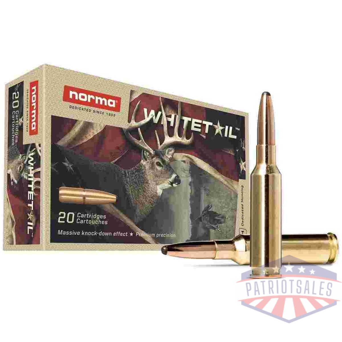 Https3a2f2fmedia. Chattanoogashooting. Com2fimages2fproduct2fnh201664922fnh20166492. Jpg - norma whitetail rifle ammunition 6. 5 creedmoor 140gr psp 2657 fps 20/ct - https3a2f2fmedia. Chattanoogashooting. Com2fimages2fproduct2fnh201664922fnh20166492