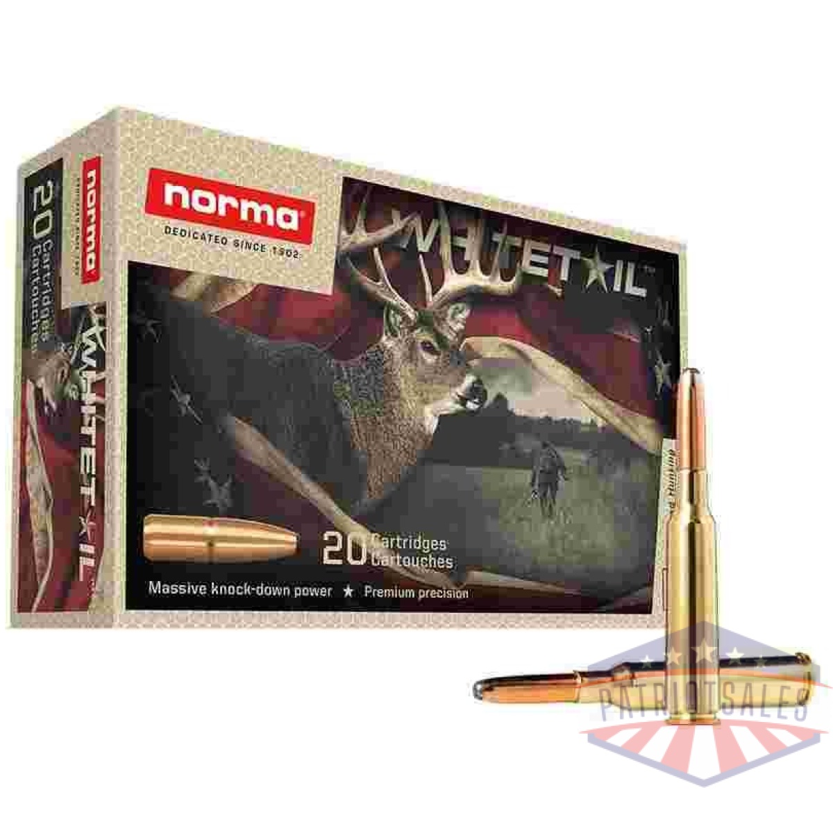 Https3a2f2fmedia. Chattanoogashooting. Com2fimages2fproduct2fnh201666222f20166622. Jpg - norma whitetail rifle ammunition 6. 5x55 se 156gr psp 2559 fps 20/ct - https3a2f2fmedia. Chattanoogashooting. Com2fimages2fproduct2fnh201666222f20166622