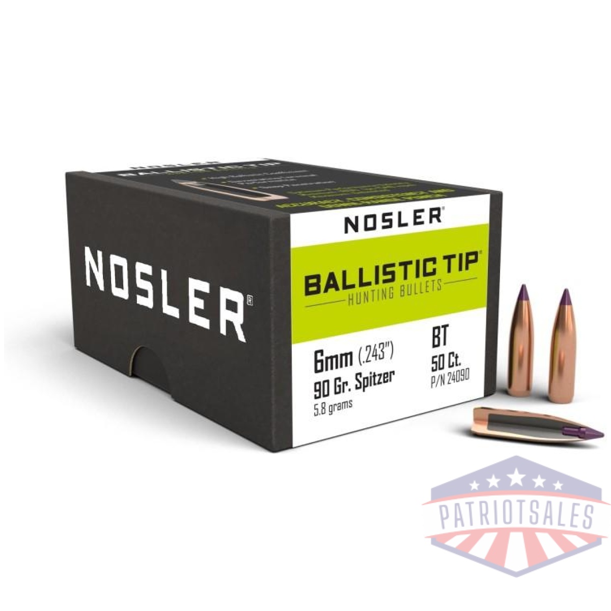 Https3a2f2fmedia. Chattanoogashooting. Com2fimages2fproduct2fno240902fno24090-1. Jpg - nosler ballistic tip hunting bullets 6mm. 243" 90 gr sbt-btip 50/ct - https3a2f2fmedia. Chattanoogashooting. Com2fimages2fproduct2fno240902fno24090 1