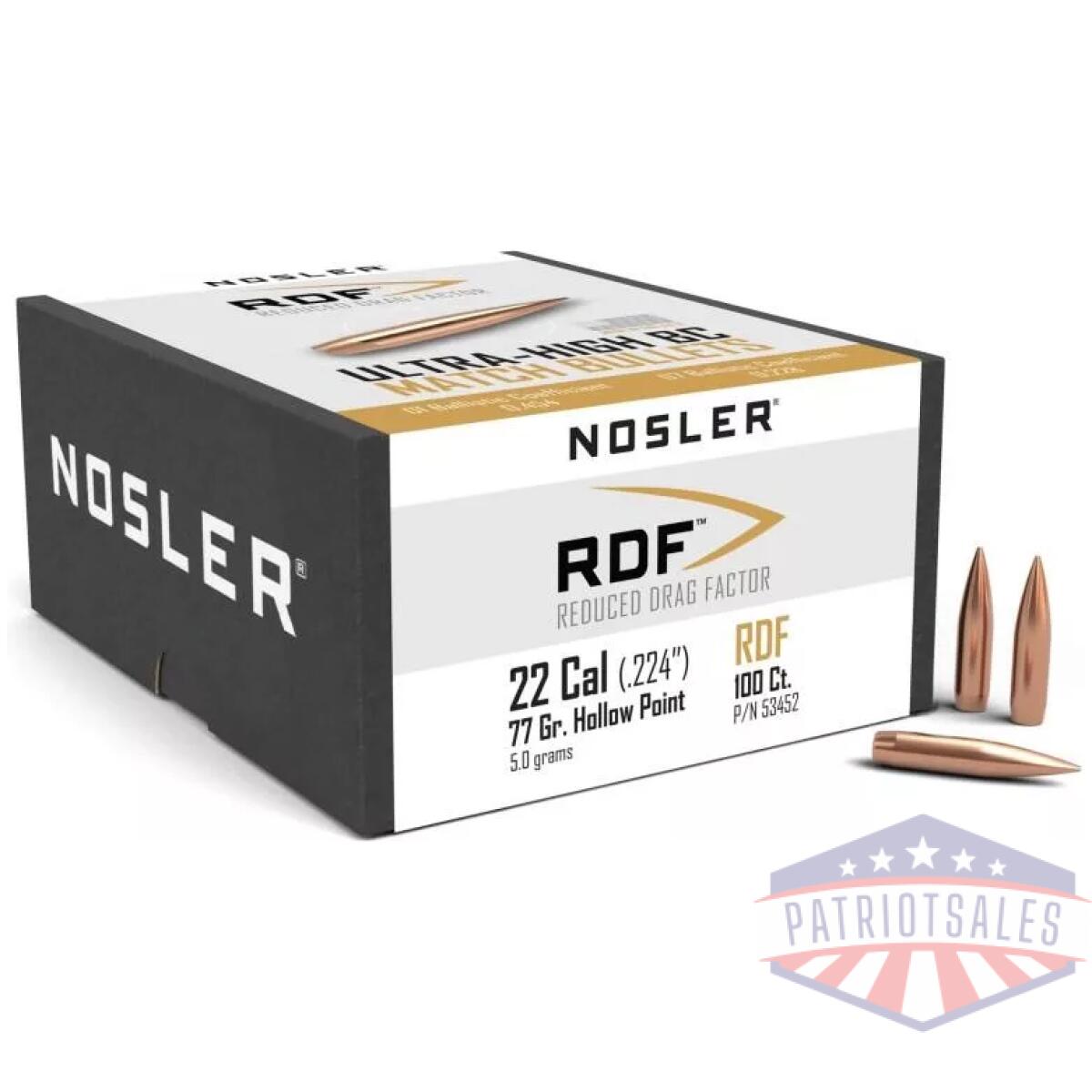 Https3a2f2fmedia. Chattanoogashooting. Com2fimages2fproduct2fno534522fno53452-1. Webp - nosler rdf match bullets. 22 cal. 224" 77 gr hpbt 100/ct) - https3a2f2fmedia. Chattanoogashooting. Com2fimages2fproduct2fno534522fno53452 1