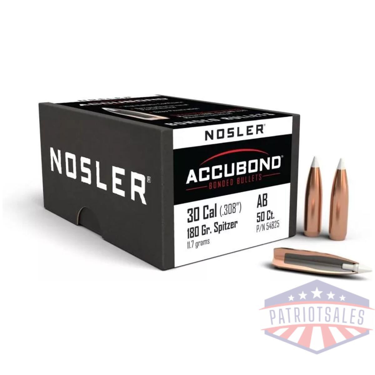 Https3a2f2fmedia. Chattanoogashooting. Com2fimages2fproduct2fno548252fno54825-1. Webp - nosler accubond bullets. 30 cal. 308" 180 gr sbt-acb 50/ct - https3a2f2fmedia. Chattanoogashooting. Com2fimages2fproduct2fno548252fno54825 1