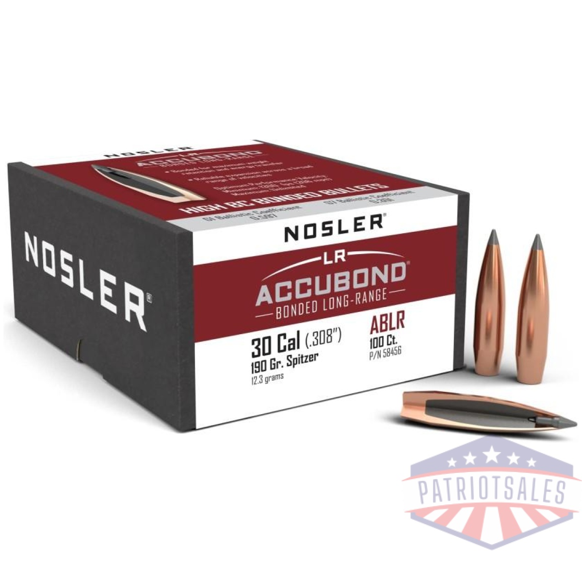 Https3a2f2fmedia. Chattanoogashooting. Com2fimages2fproduct2fno584562fno58456-1. Jpg - nosler accubond long range bullets. 30 cal. 308" 190 gr spbt-acb 100/ct - https3a2f2fmedia. Chattanoogashooting. Com2fimages2fproduct2fno584562fno58456 1