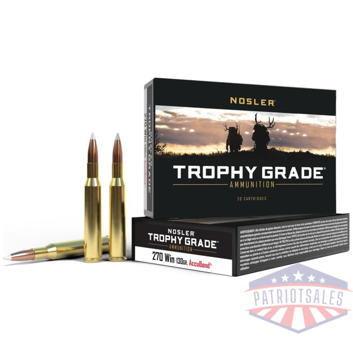 Https3a2f2fmedia. Chattanoogashooting. Com2fimages2fproduct2fno600252fno60025-1. Jpg - nosler trophy grade rifle ammunition. 270 win 130 gr ab 3075 fps - 20/box - https3a2f2fmedia. Chattanoogashooting. Com2fimages2fproduct2fno600252fno60025 1