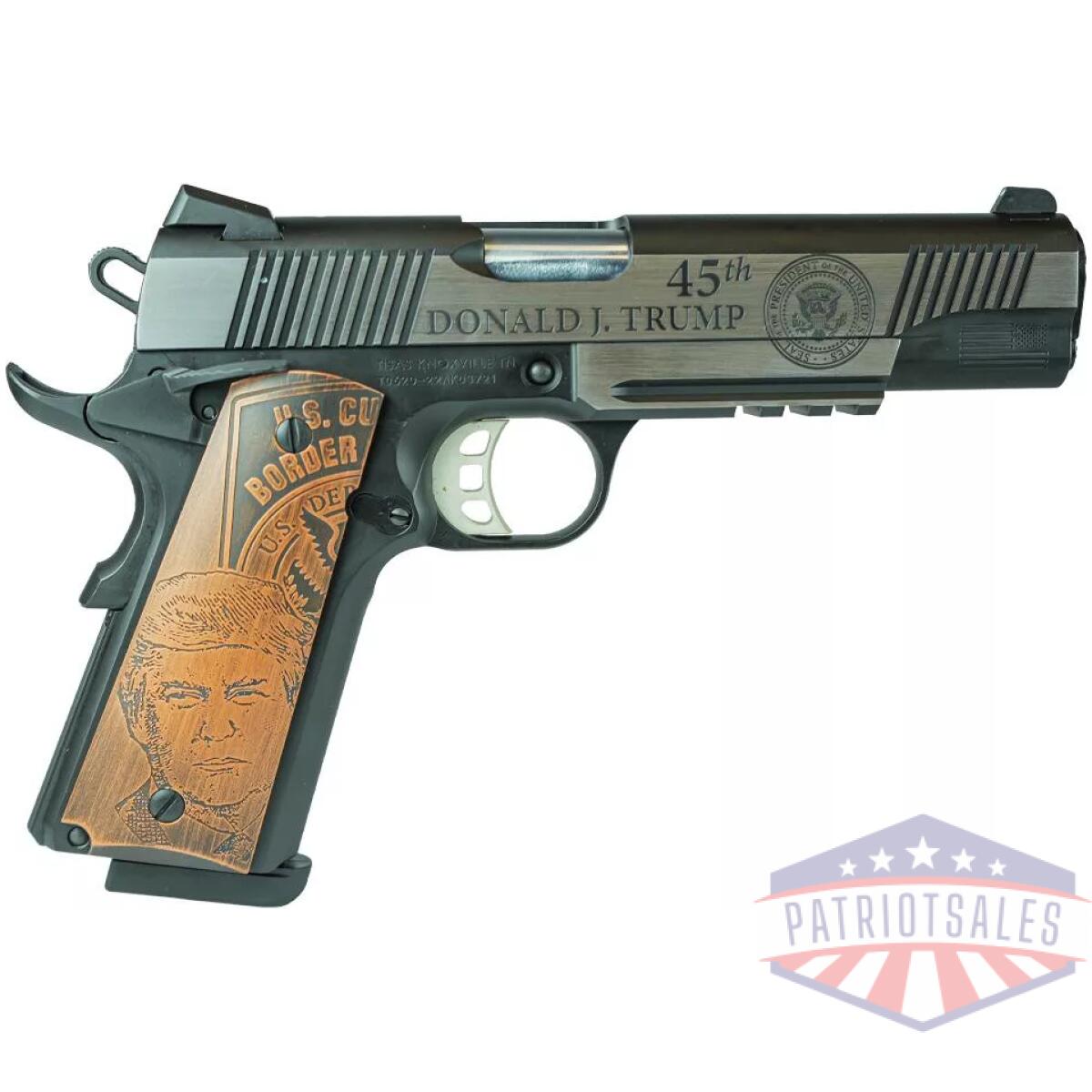 Https3a2f2fmedia. Chattanoogashooting. Com2fimages2fproduct2fsd1911dss45rtssr2fsd1911dss45rtssr-1-1-6. Webp - sds imports tisas exclusive "trump" 1911 duty ss45r handgun. 45 acp 8rd 5" barrel w/rail - https3a2f2fmedia. Chattanoogashooting. Com2fimages2fproduct2fsd1911dss45rtssr2fsd1911dss45rtssr 1 1 6