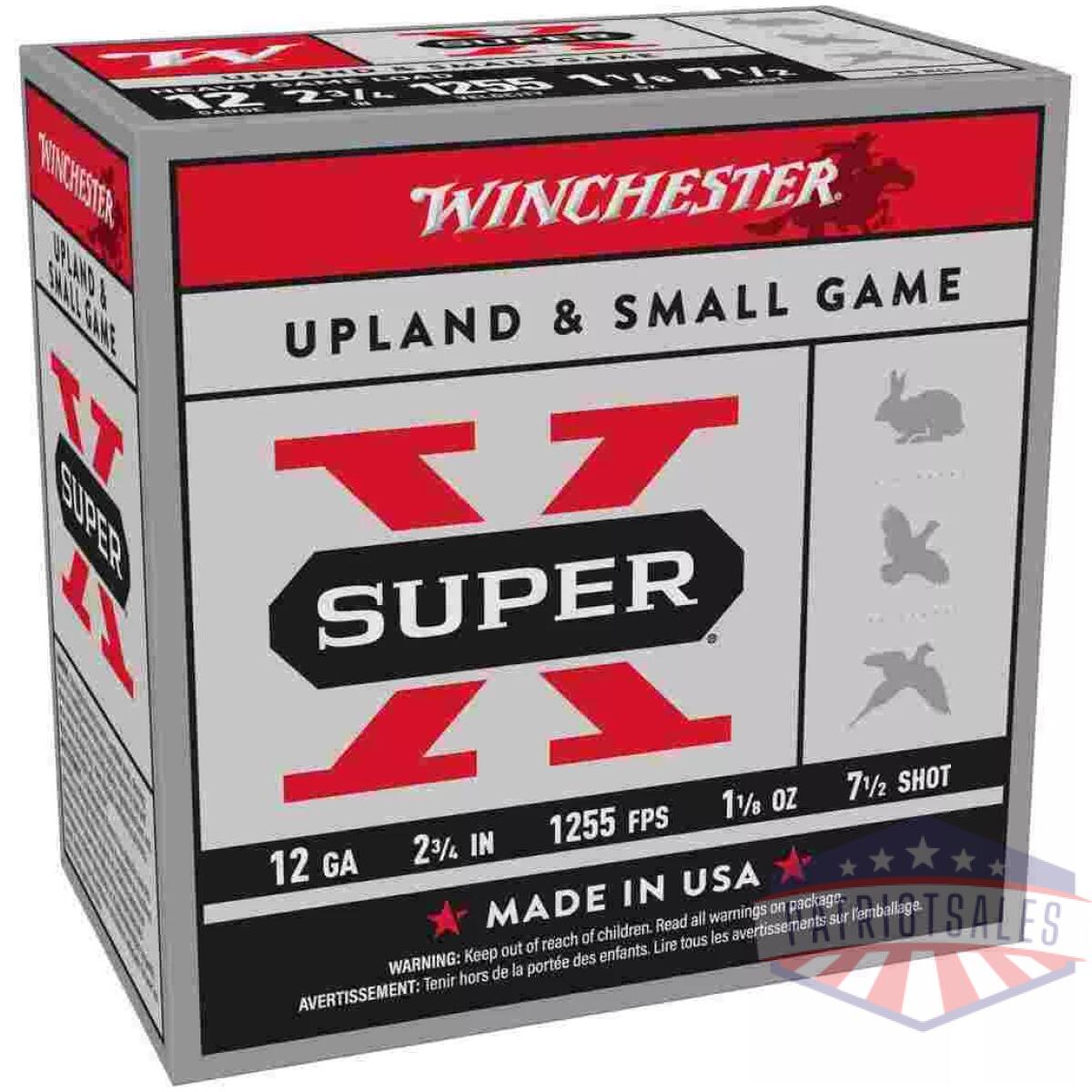 Https3a2f2fmedia. Chattanoogashooting. Com2fimages2fproduct2fwnxu12h72fwnxu12h7_1. Webp - winchester super-x heavy game shotshells 12 ga 2-3/4" 1-1/8 oz 1255 fps #7. 5 25/ct - https3a2f2fmedia. Chattanoogashooting. Com2fimages2fproduct2fwnxu12h72fwnxu12h7 1