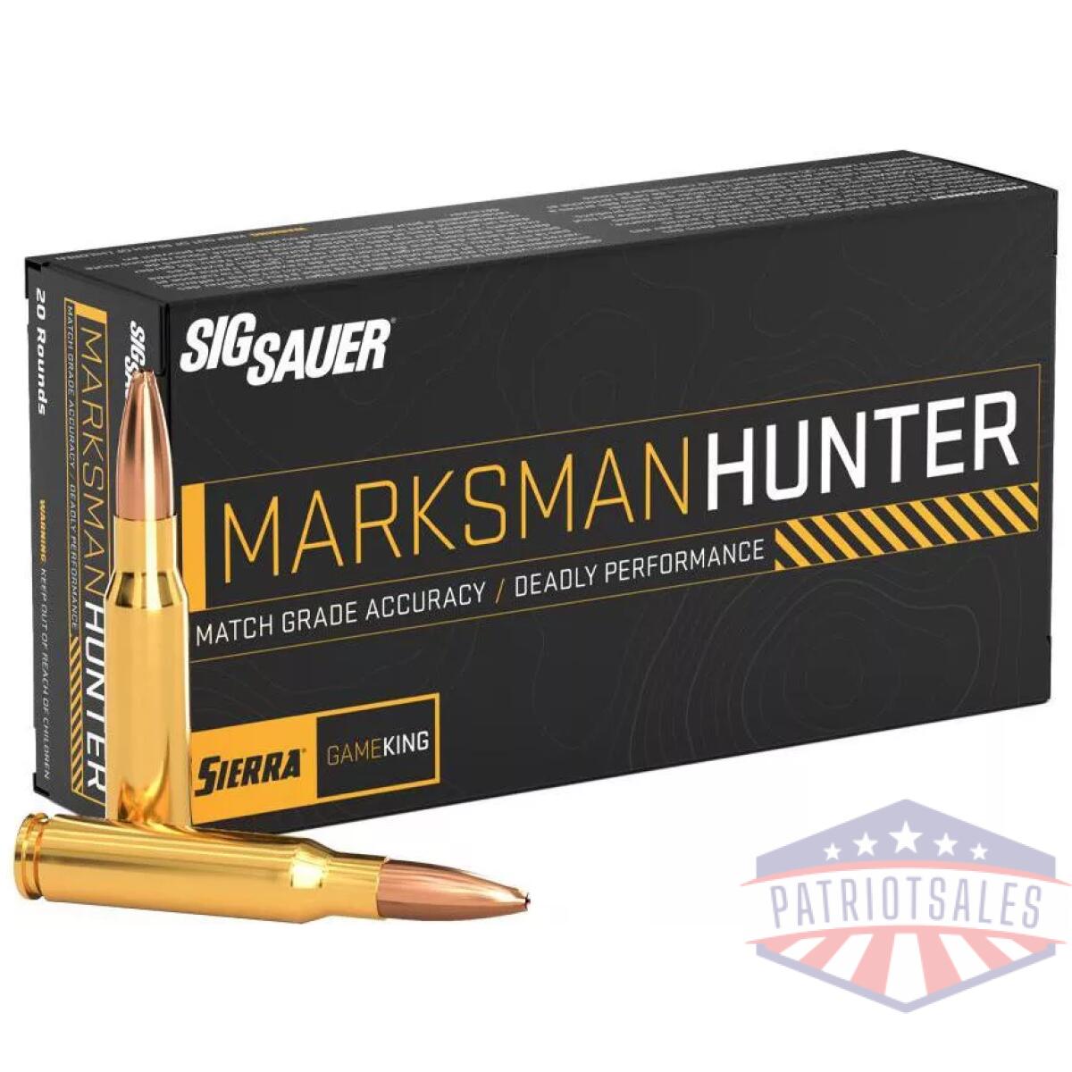 Https3a2f2fmedia. Chattanoogashooting. Com2fimages2fproduct2fxi7082602fxi708260-1. Webp - sig sauer marksman hunter gameking rifle ammunition 6. 5 creedmoor 130gr hpbt 2820 fps 20/ct - https3a2f2fmedia. Chattanoogashooting. Com2fimages2fproduct2fxi7082602fxi708260 1