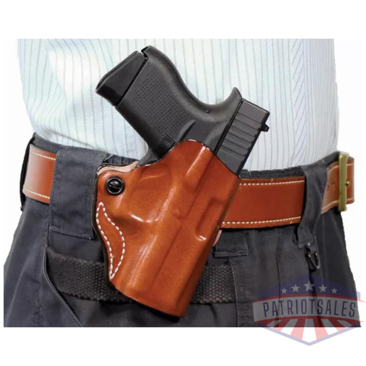 019ta7dz0. Webp - desantis mini scabbard holster - rh owb leather kimber micro tn - 019ta7dz0