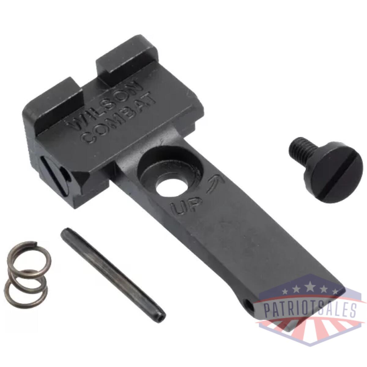 1034sq-1. Webp - wilson sight colt python - anaconda square notch black - 1034sq 1