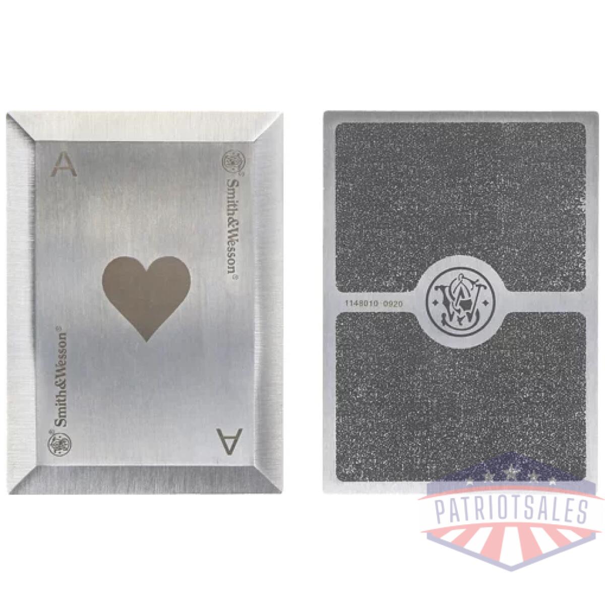 1136222_1. Webp - s&w bullseye throwing cards - 4-pack ss laser etched w/shth - 1136222 1