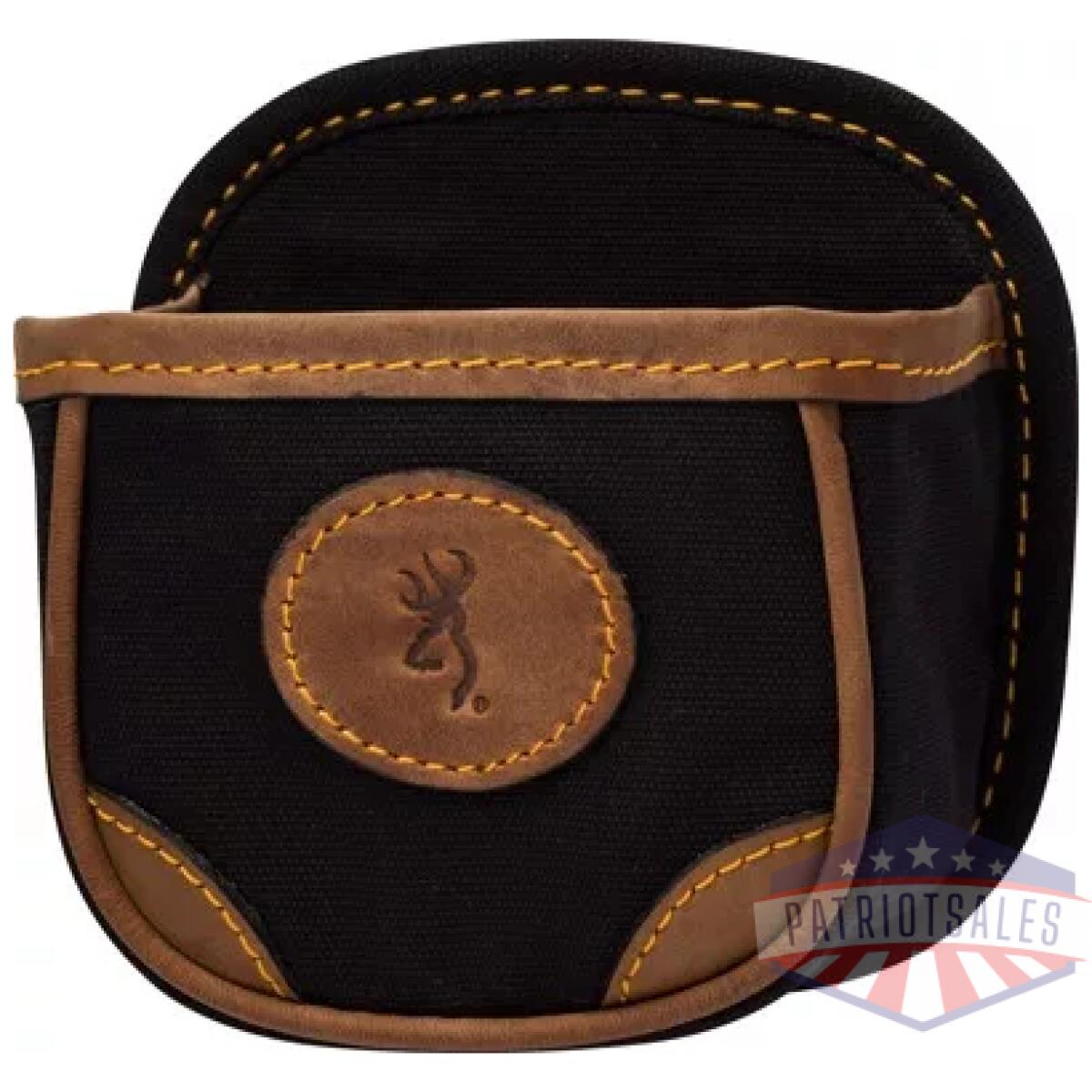 121388994. Webp - browning lona canvas shell box - carrier black/brown - 121388994