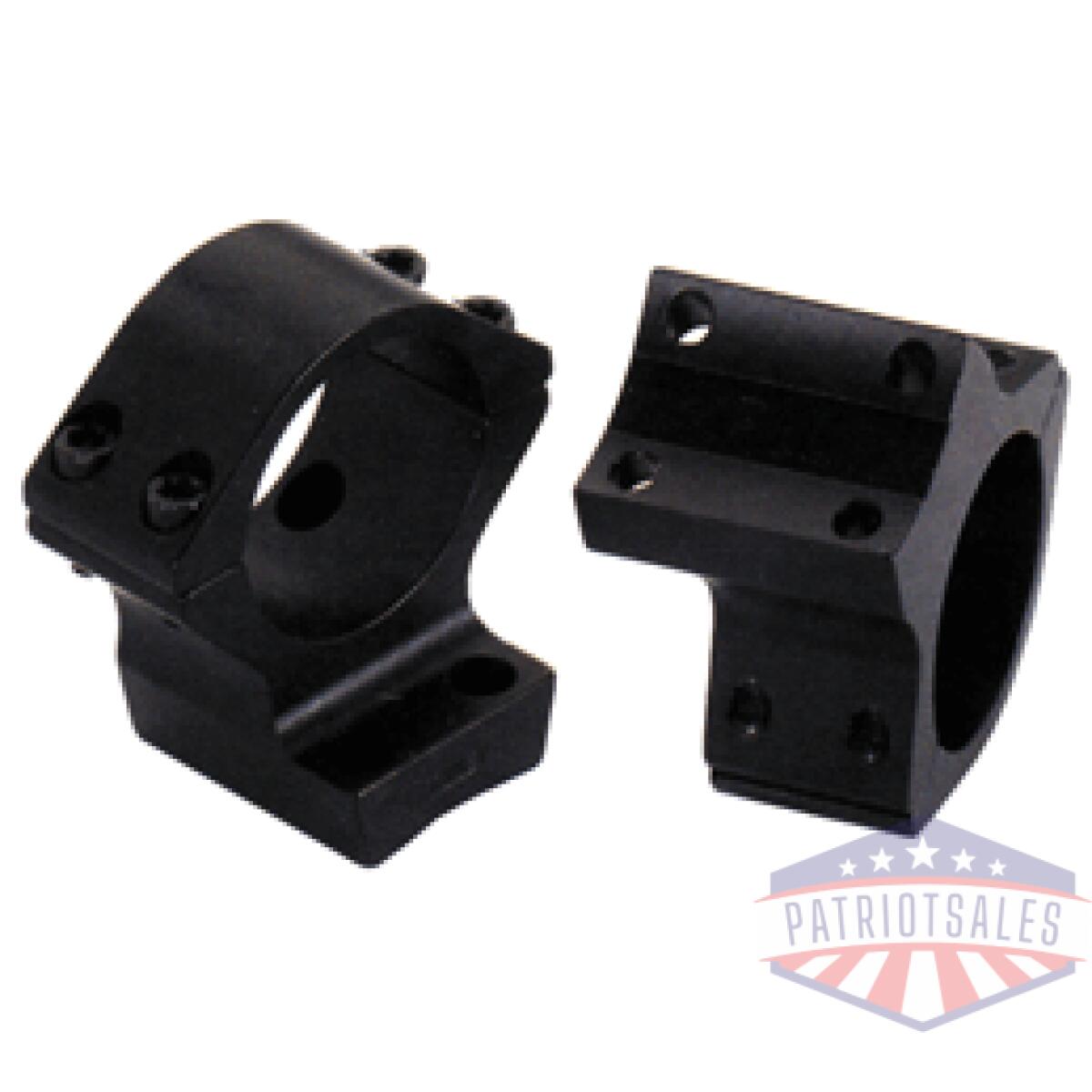 12501. Gif - browning x-lock mounts 1" low - 2pc black matte for x-bolt - 12501