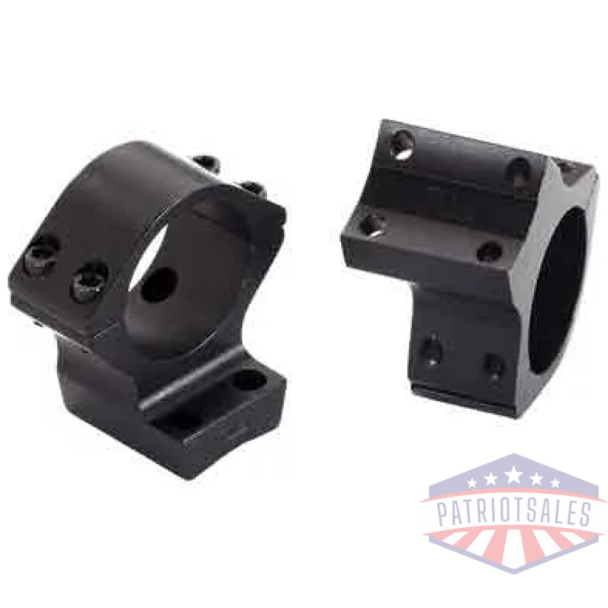 12502. Webp - browning x-lock mounts 1" med - 2pc black matte for x-bolt - 12502