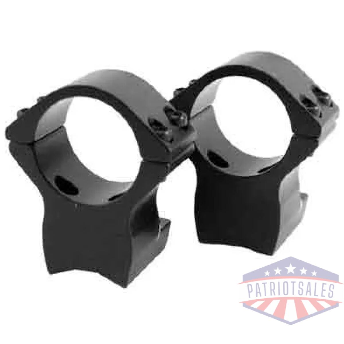 12503. Webp - browning x-lock mounts 1" high - 2pc black matte for x-bolt - 12503