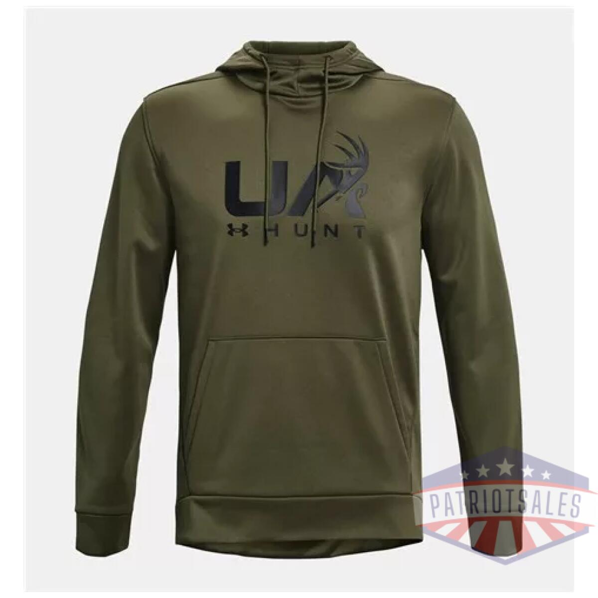 13751143902x. Webp - men's ua armour fleece hunt logo hoodie - 13751143902x