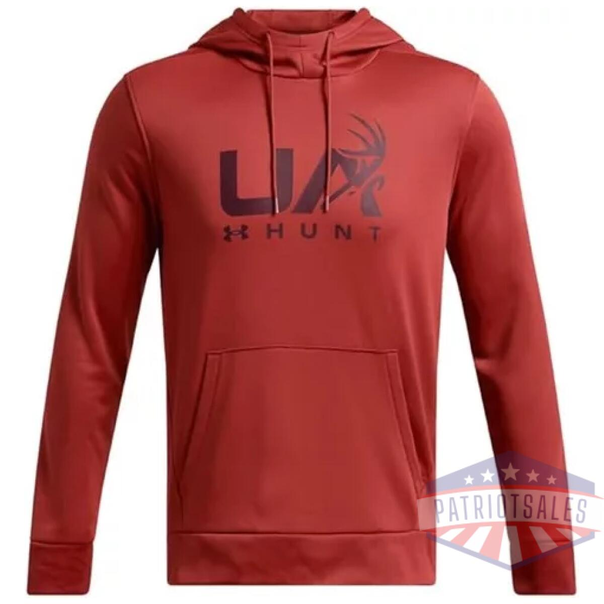 1375114840xl. Webp - men's ua armour fleece hunt logo hoodie - 1375114840xl