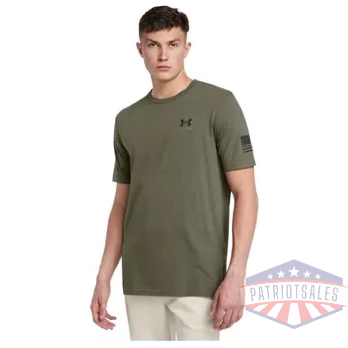 13867393902x. Webp - men's ua freedom by land t-shirt - 13867393902x