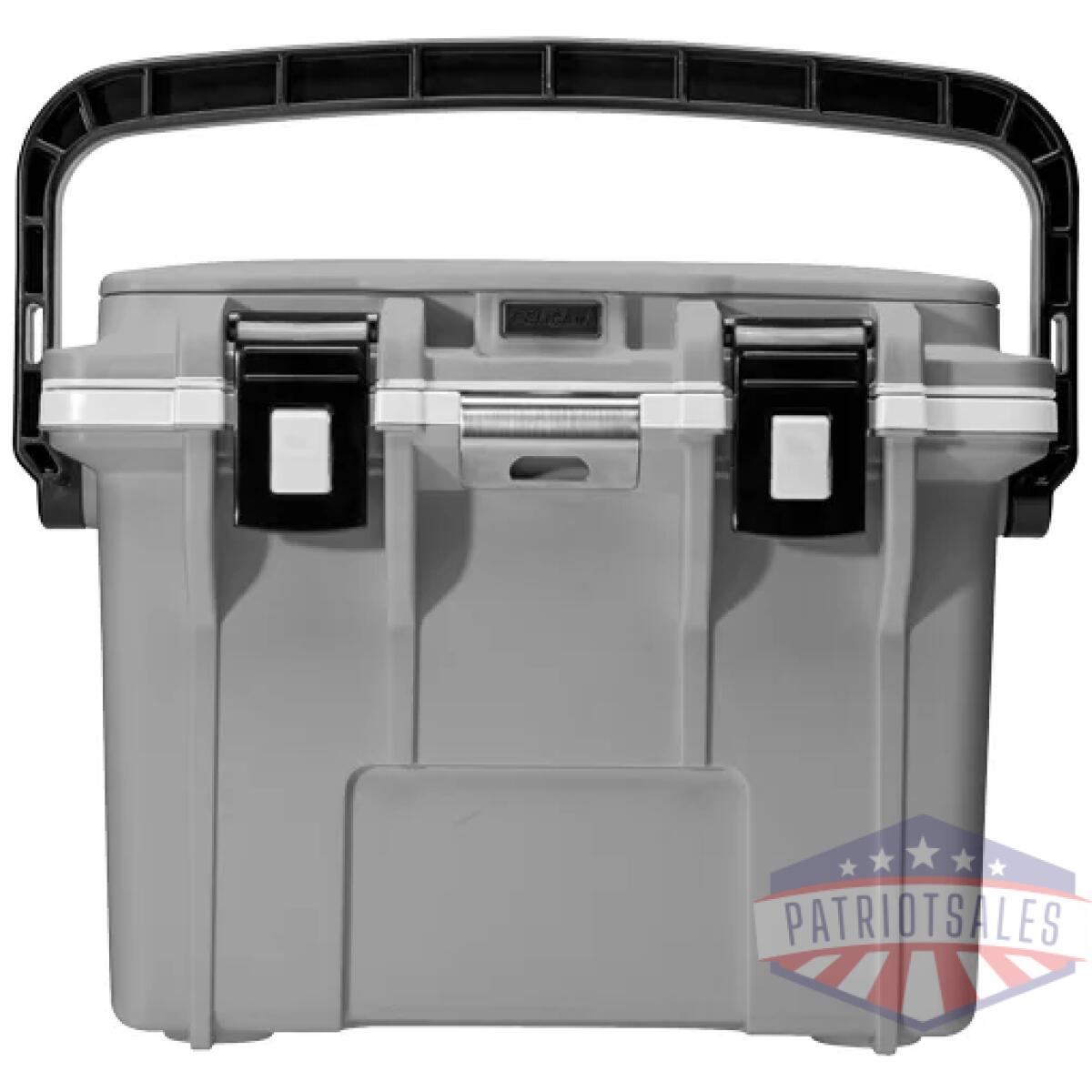 14q1cemwht-1. Webp - pelican coolers im 14 quart - cement/white w/dry storage - 14q1cemwht 1