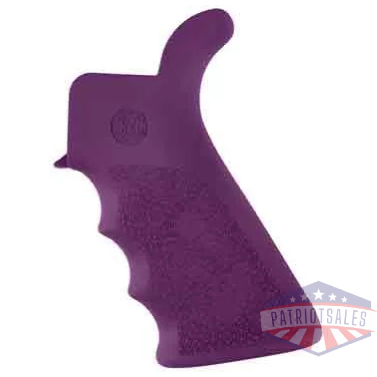 15026. Webp - hogue ar-15 beavertail grip - w/finger grooves purple - 15026