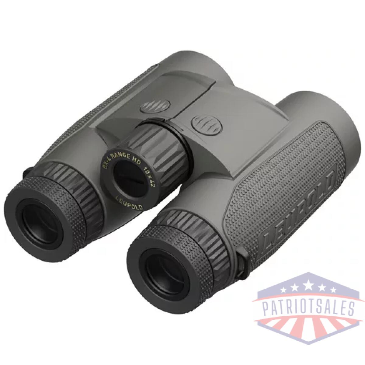 182883_back. Webp - leupold rangefinding binocular - bx4 hd 10x42 shadow gray - 182883 back