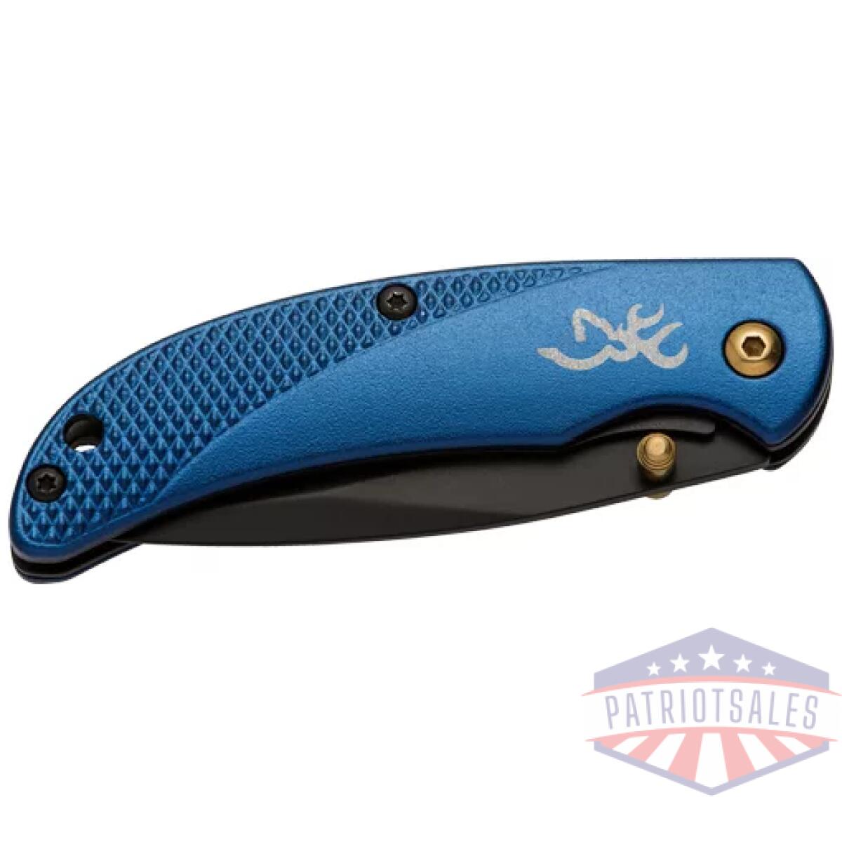 3220341. Webp - browning knife prism iii fldng - hunter 2. 38" blade blue alum - 3220341