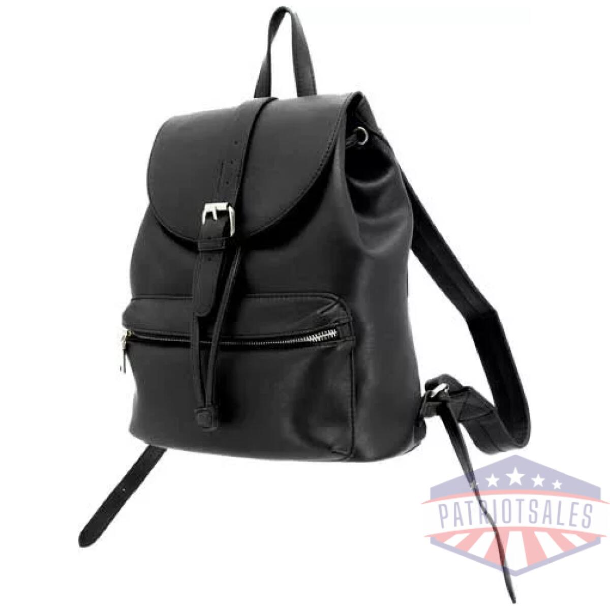 49192. Webp - cameleon amelia backpack - concealed carry bag black - 49192